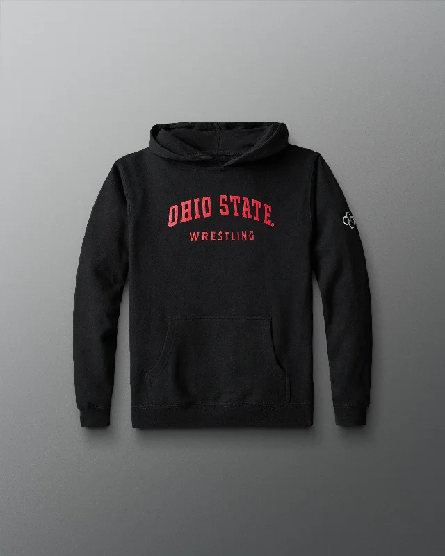 Ohio State Wrestling Convex Youth Hoodie