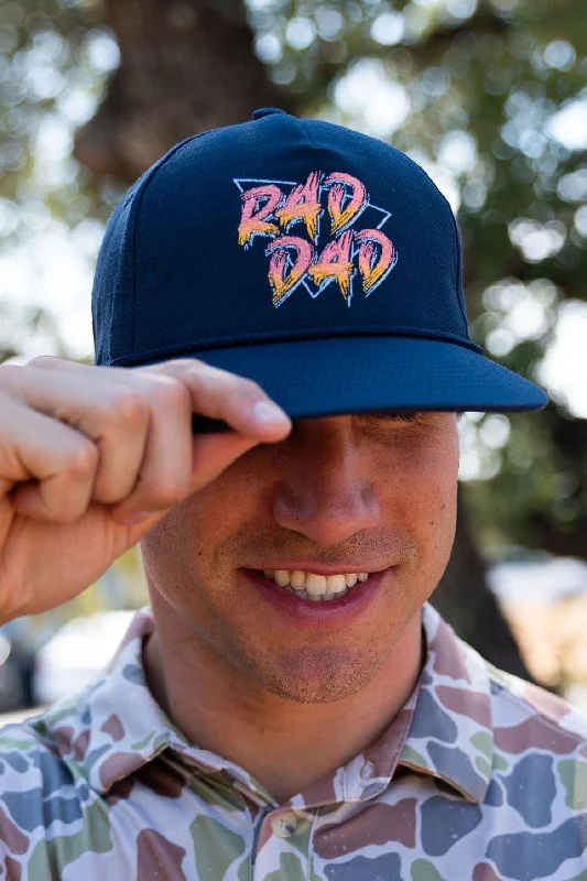 Cap - Retro Rad Dad - Navy