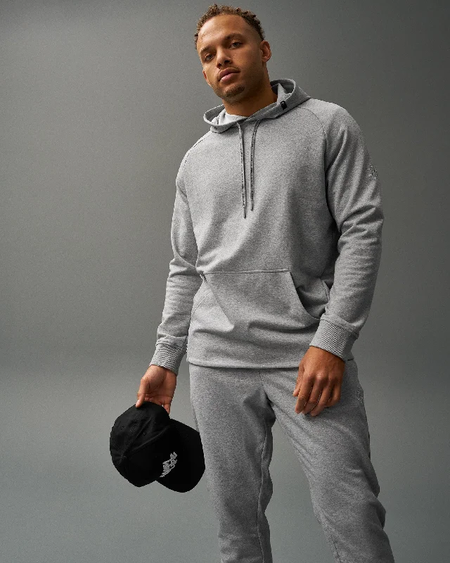 RUDIS Elite Terry Hoodie - Athletic Heather Gray