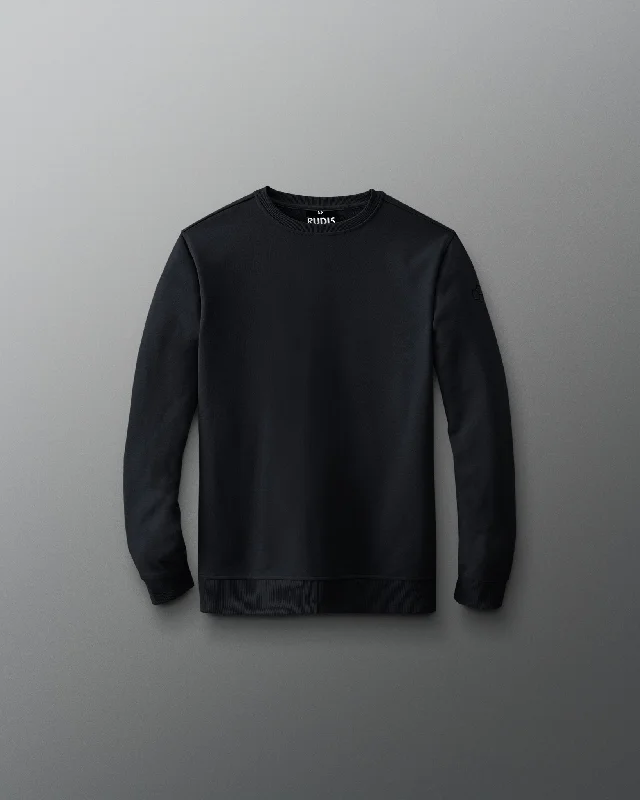 Rudis Elite Terry Youth Crewneck - Black