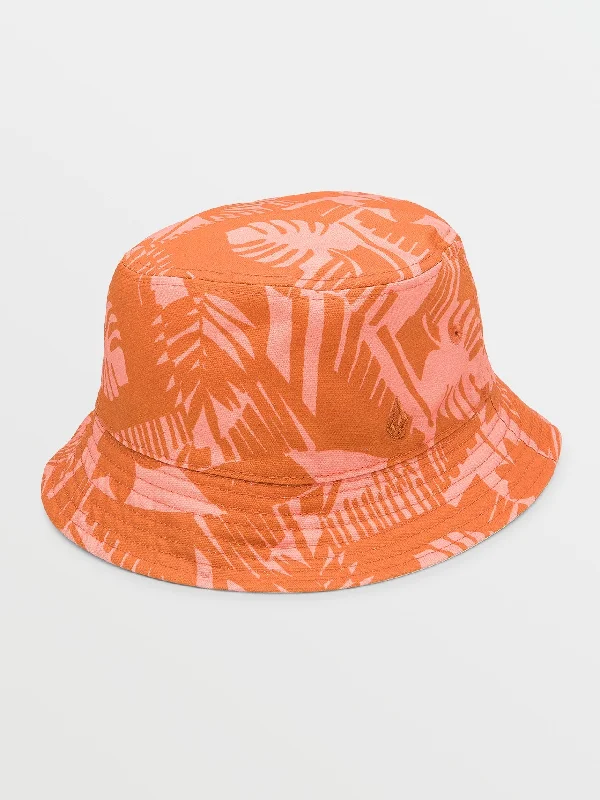 Blocked Out Bucket Hat - Burnt Sienna