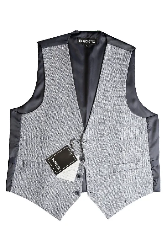 Blue "Brodie" Tweed Vest