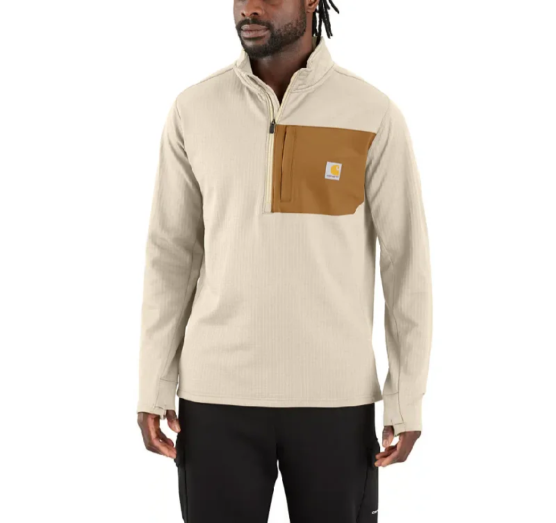 Carhartt Force Relaxed Fit Mock Neck Half-Zip