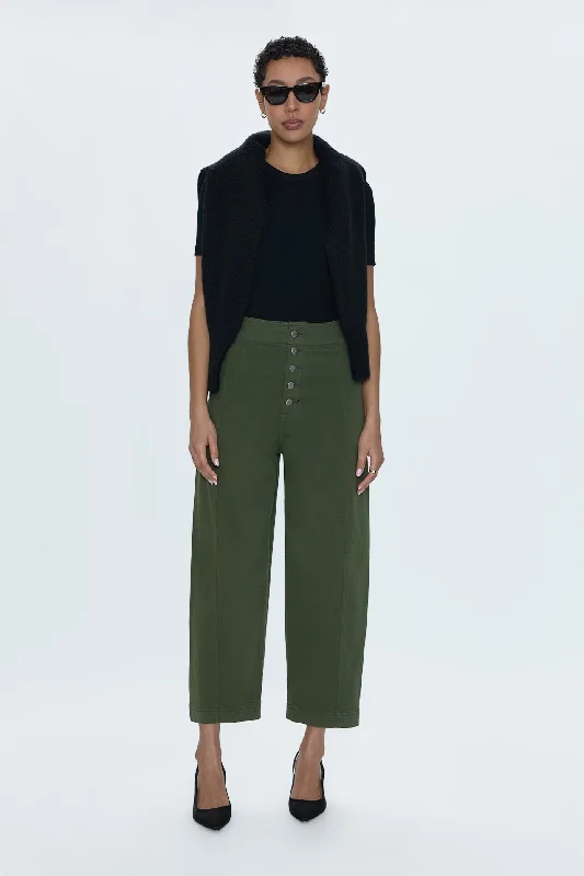 Suki Barrel Leg Trouser - Admiral