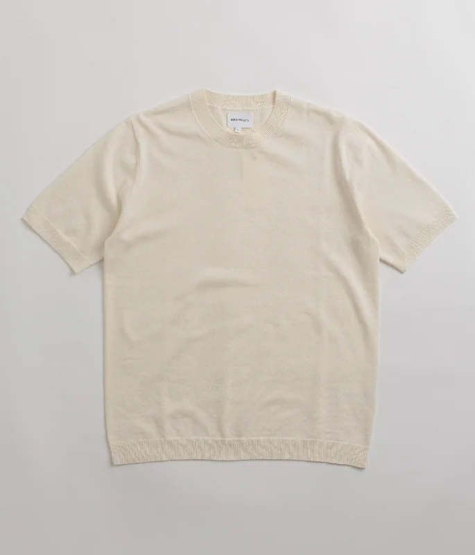 Norse Projects Rhys Cotton Linen T-Shirt - Kit White