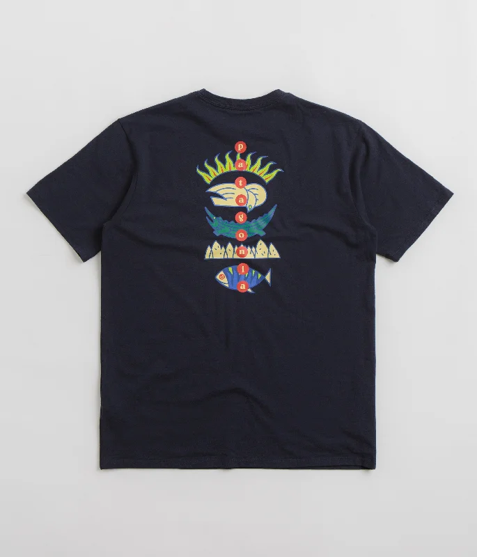 Patagonia Fitz Roy Wild Responsibili-Tee T-Shirt - New Navy