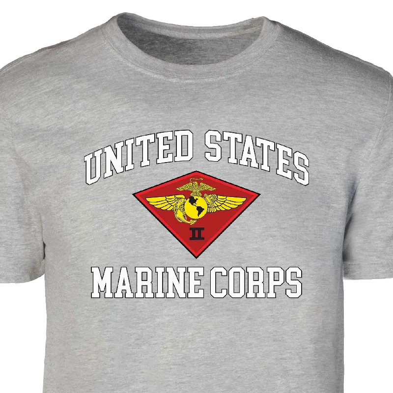 2nd Marine Air Wing USMC  Patch Graphic T-shirt