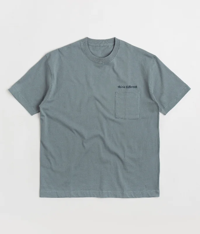 Workware Think Different Heavyweight Pocket T-Shirt - Blue