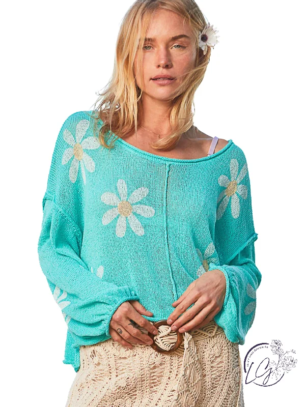 Daisy Drift Sweater