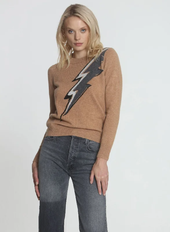 Electra Cashmere Crew - Ginger