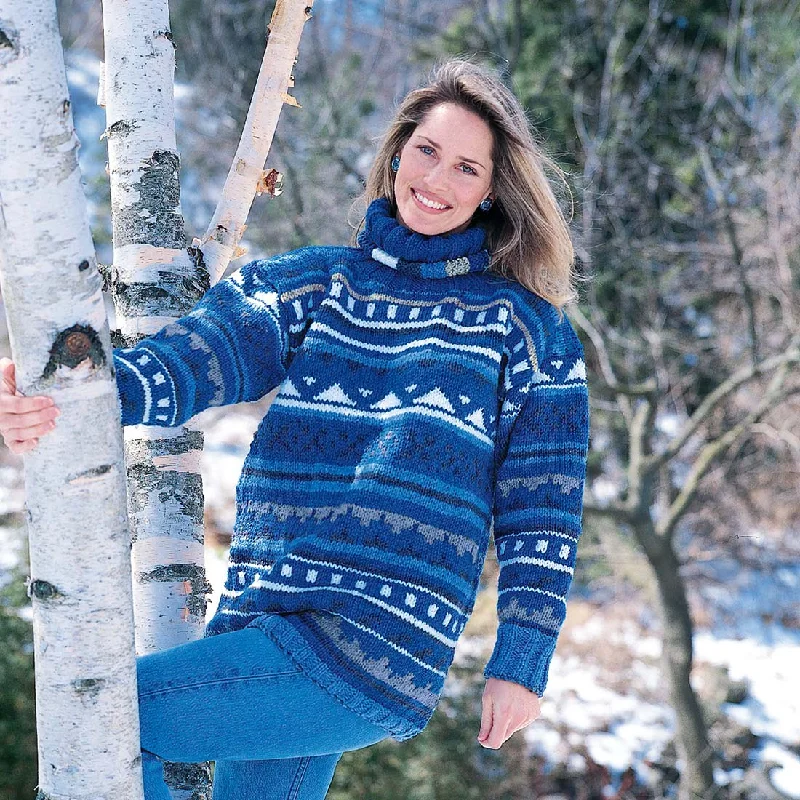 Geometric Fair Isle Tunic Pattern