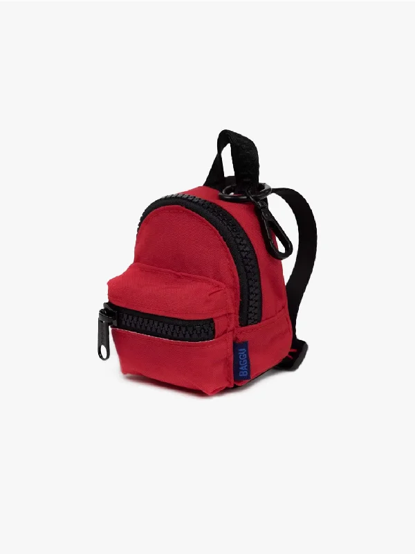 Backpack Charm - Candy Apple Red