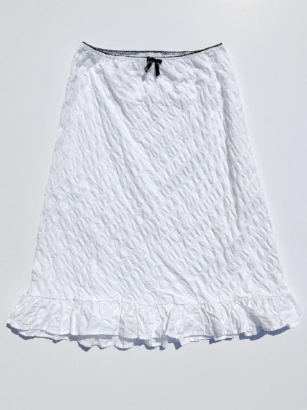 Basin Slip Skirt - Salt