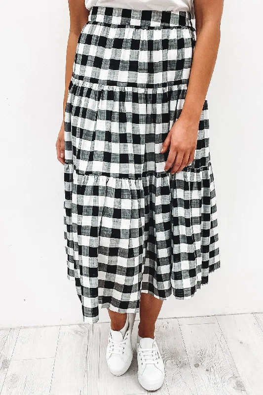 Momosa Skirt Gingham