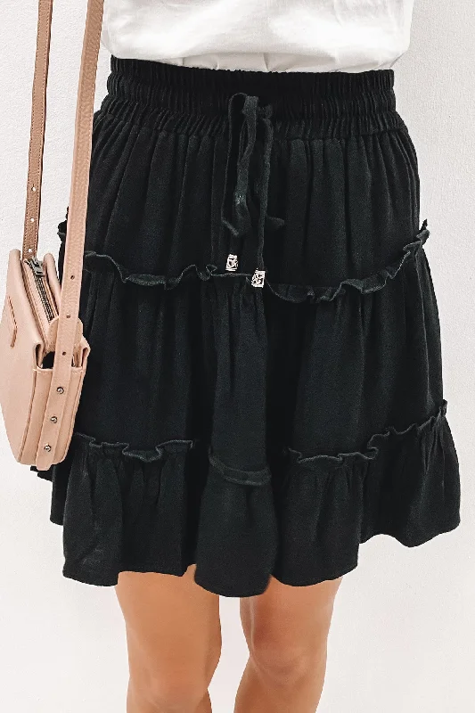 Something True Skirt Black